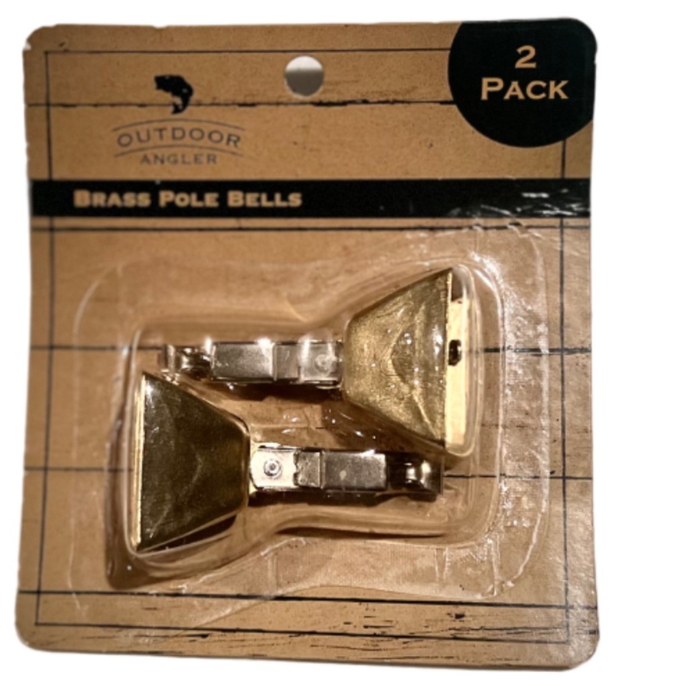 COPY - Brass Pole Bells 2 Pack (Signals Fish Strike)